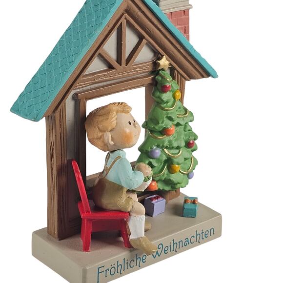 Hallmark Keepsake Christmas Ornament Germany 1989 Windows of the World QX462-5 - Picture 4 of 14